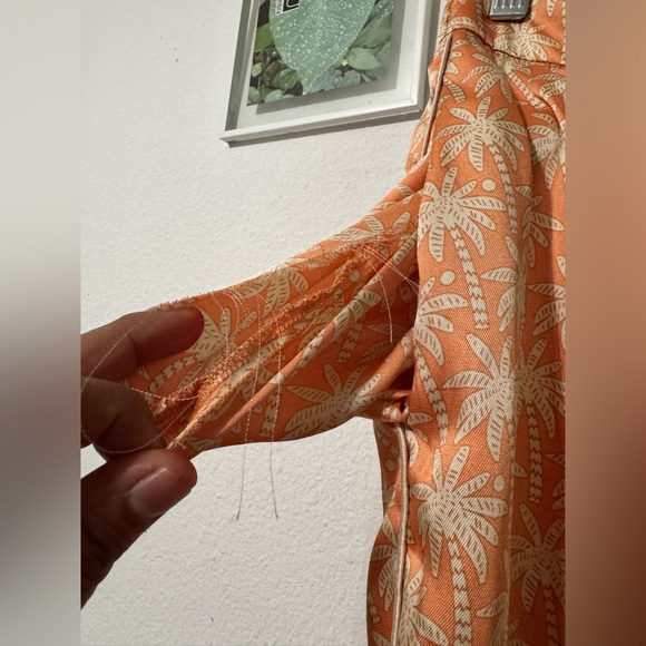 ZARA PALM TREE PRINTED PAJAMA STYLE SET - Picture 9 of 10